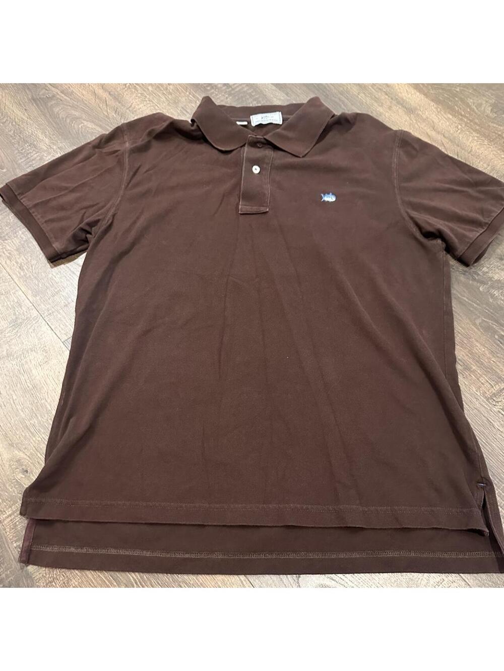 Southern Tide Men's Brown Polo-shirt